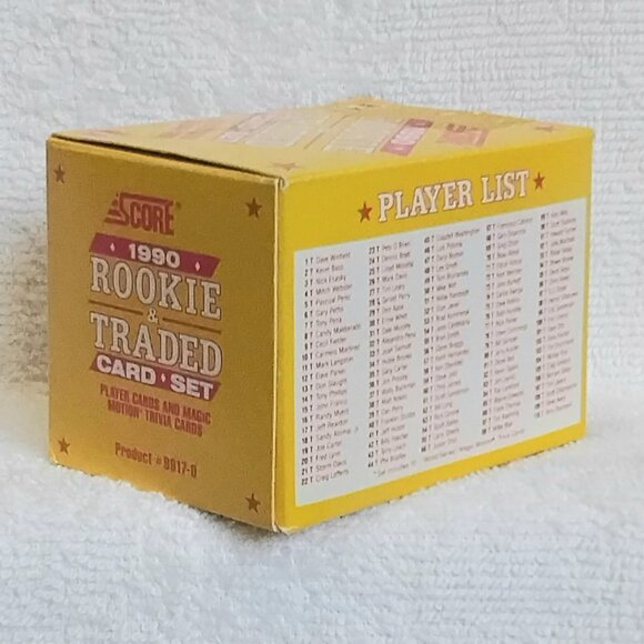 3/$25 1990 Score MLB Rookie & Traded Card Set BNIB!! - Picture 3 of 5